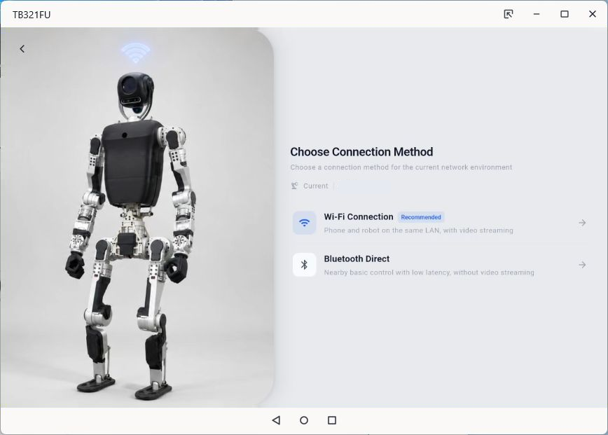 Choose a connection method